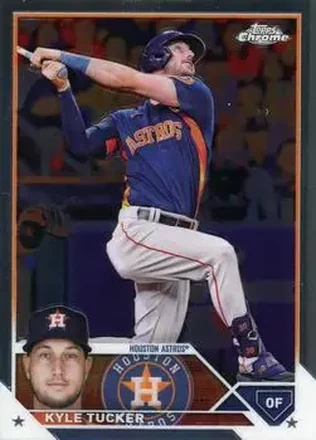 2023 Topps Chrome #6 - Kyle Tucker - Houston Astros