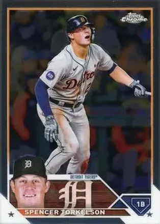 2023 Topps Chrome #7 - Spencer Torkelson - Detroit Tigers