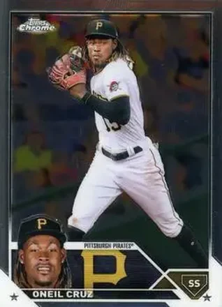 2023 Topps Chrome #15 - Oneil Cruz - Pittsburgh Pirates