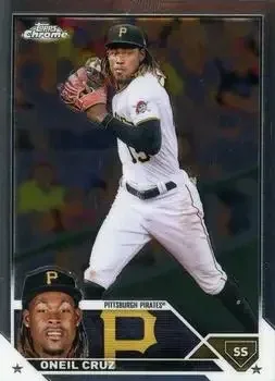 2023 Topps Chrome feature card