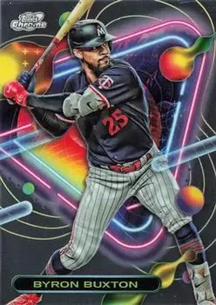 2023 Topps Chrome Cosmic #13 - Byron Buxton - Minnesota Twins