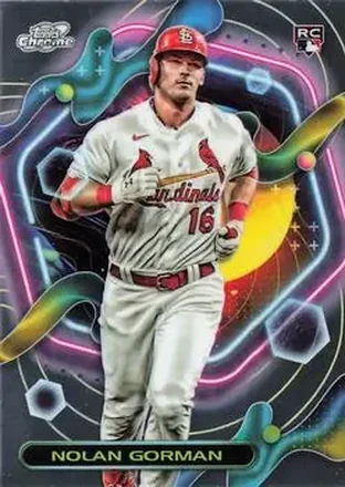 2023 Topps Chrome Cosmic #16 - Nolan Gorman - St. Louis Cardinals