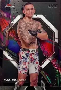 2024 Topps Finest UFC feature card