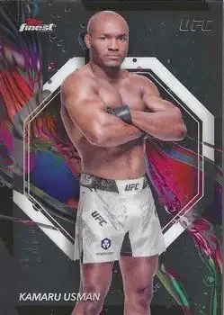 2024 Topps Finest UFC feature card