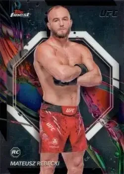 2024 Topps Finest UFC feature card