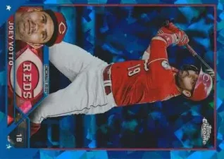 2023 Topps Chrome Sapphire Edition #19 - Joey Votto - Cincinnati Reds