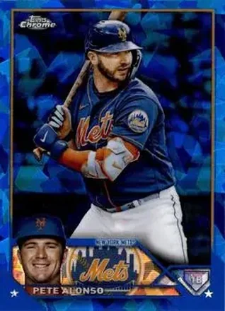 2023 Topps Chrome Sapphire Edition #20 - Pete Alonso - New York Mets