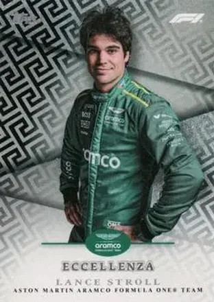 2024 Topps Eccellenza Formula 1 #NNO - Lance Stroll - Aston Martin Aramco Cognizant F1 Team