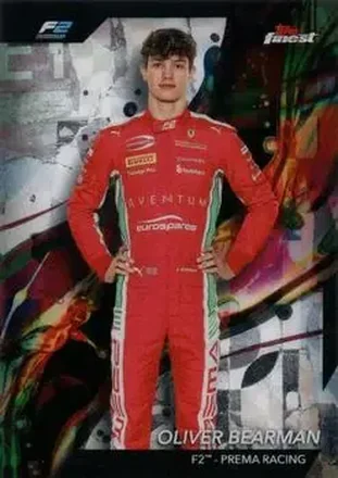2024 Topps Finest Formula 1 #21 - Oliver Bearman - Prema Racing