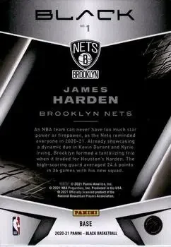 Back of James Harden