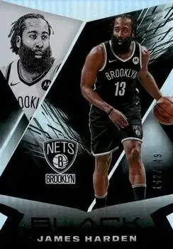 2020-21 Panini Black #1 James Harden