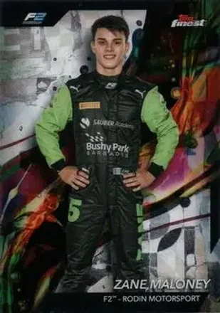 2024 Topps Finest Formula 1 #25 - Zane Maloney - Rodin Motorsport