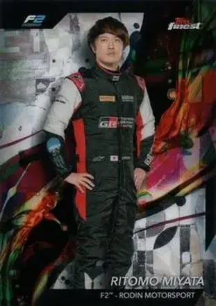 2024 Topps Finest Formula 1 #26 - Ritomo Miyata - Rodin Motorsport