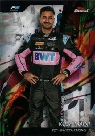 2024 Topps Finest Formula 1 #27 - Kush Maini - Invicta Racing