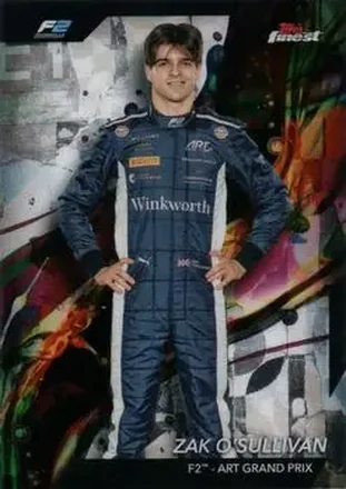 2024 Topps Finest Formula 1 #29 - Zak O'Sullivan - ART Grand Prix