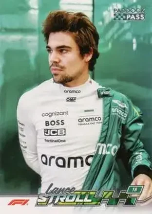 2024 Topps Paddock Pass Formula 1 #12b - Lance Stroll - Aston Martin Aramco Cognizant F1 Team