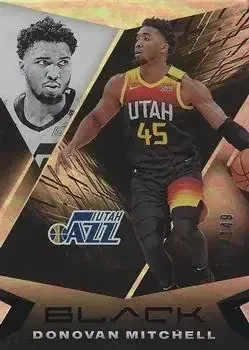2020-21 Panini Black #5 Donovan Mitchell