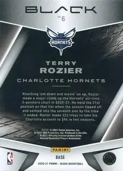 Back of Terry Rozier III