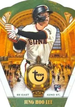 2024 Topps Brooklyn Collection - Vaulted Ceilings Die Cut Variations #9 - Jung Hoo Lee - San Francisco Giants