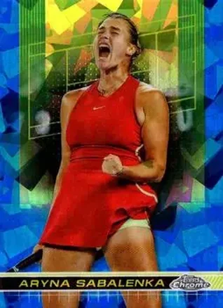2024 Topps Chrome Sapphire Edition #21 - Aryna Sabalenka