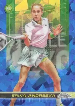 2024 Topps Chrome Sapphire Edition #24 - Erika Andreeva