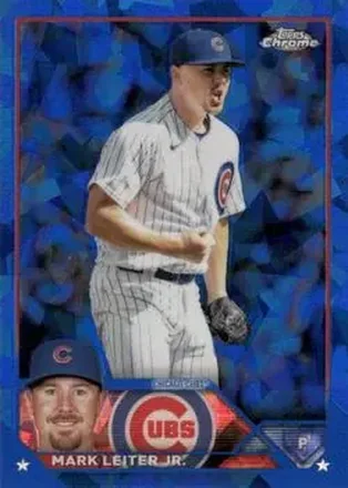 2023 Topps Chrome Update Sapphire Edition #USCS13 - Mark Leiter Jr. - Chicago Cubs