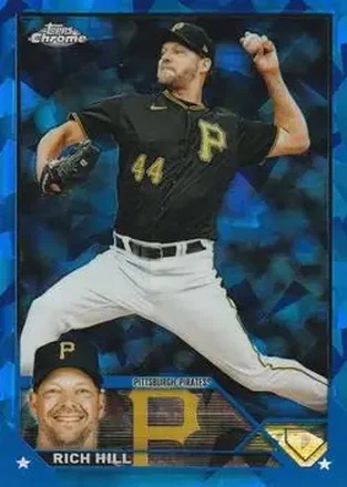 2023 Topps Chrome Update Sapphire Edition #USCS17 - Rich Hill - Pittsburgh Pirates
