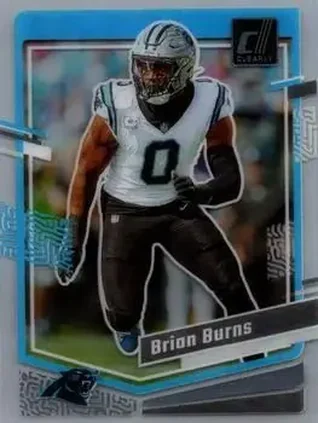 2023 Clearly Donruss #8 - Brian Burns - Carolina Panthers