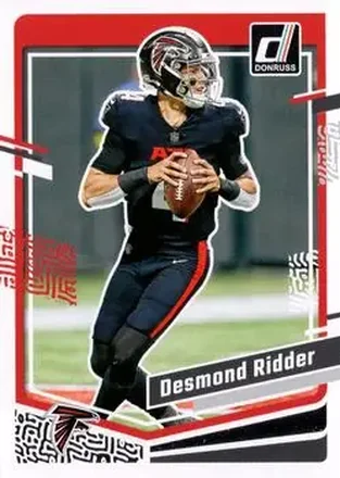 2023 Donruss #9 - Desmond Ridder - Atlanta Falcons