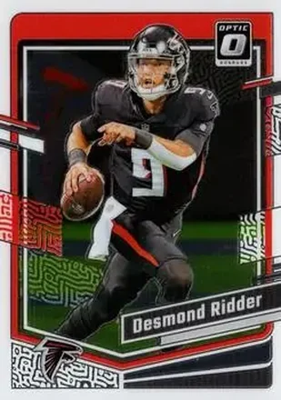 2023 Donruss Optic #9 - Desmond Ridder - Atlanta Falcons