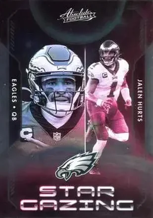 2023 Panini Absolute - Star Gazing #SG-1 - Jalen Hurts - Philadelphia Eagles