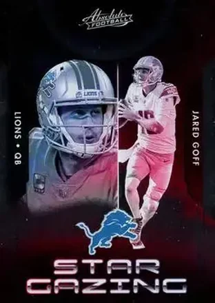2023 Panini Absolute - Star Gazing #SG-3 - Jared Goff - Detroit Lions