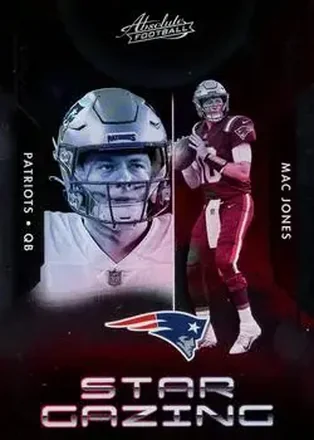 2023 Panini Absolute - Star Gazing #SG-7 - Mac Jones - New England Patriots