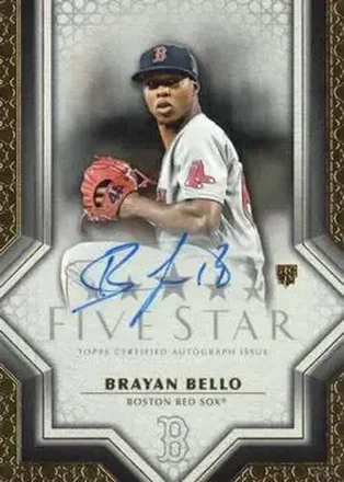 2023 Topps Five Star #FSA-BBE1 - Brayan Bello - Boston Red Sox