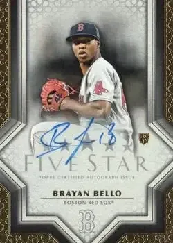 2023 Topps Five Star feature card