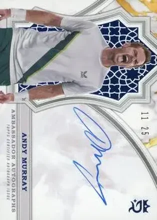 2024 Topps Royalty Collection - Ambassador Autographs Blue #AA-AM - Andy Murray