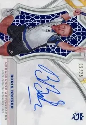 2024 Topps Royalty Collection - Ambassador Autographs Blue #AA-BR - Boris Becker