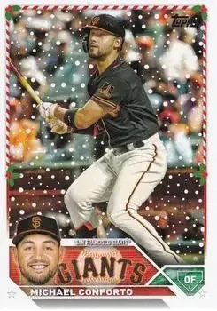 2023 Topps Holiday feature card