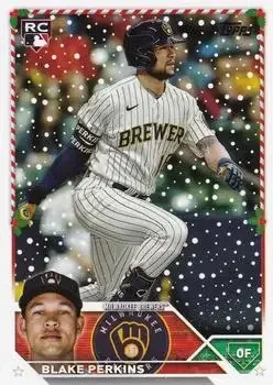 2023 Topps Holiday feature card