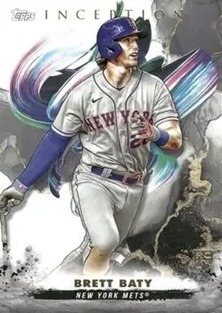 2023 Topps Inception #13 - Brett Baty - New York Mets