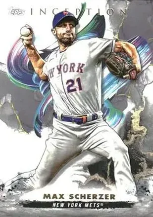 2023 Topps Inception #14 - Max Scherzer - New York Mets
