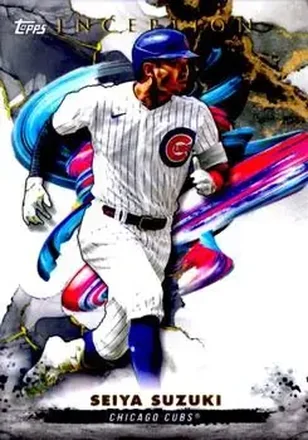 2023 Topps Inception #17 - Seiya Suzuki - Chicago Cubs