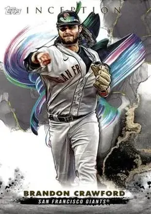 2023 Topps Inception #18 - Brandon Crawford - San Francisco Giants