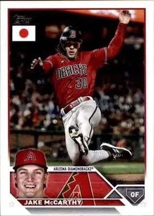 2023 Topps Japan Edition #13 - Jake McCarthy - Arizona Diamondbacks
