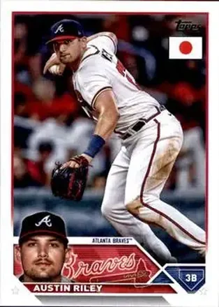 2023 Topps Japan Edition #18 - Austin Riley - Atlanta Braves