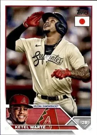 2023 Topps Japan Edition #20 - Ketel Marte - Arizona Diamondbacks