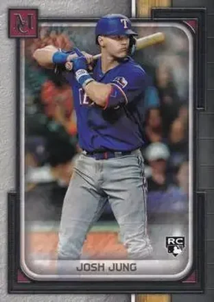 2023 Topps Museum Collection #13 - Josh Jung - Texas Rangers