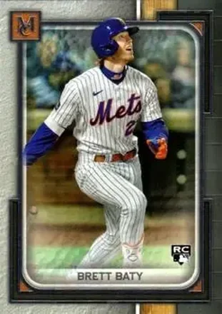 2023 Topps Museum Collection #14 - Brett Baty - New York Mets