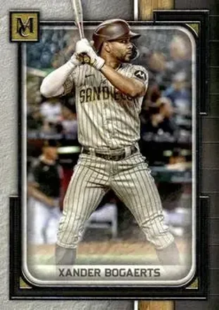 2023 Topps Museum Collection #16 - Xander Bogaerts - San Diego Padres