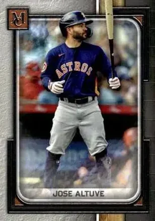 2023 Topps Museum Collection #19 - Jose Altuve - Houston Astros